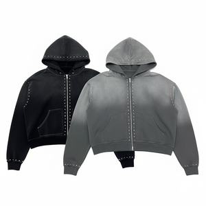 Sudadera con capucha unisex de excelente calidad y buen precio, corte regular, 100% algodón, felpa francesa, informal, para otoño. - Product Image 1