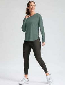 Womens Pajama <b>Set</b> Long Sleeve T Shirt and Short Pant Lightweight Soft Fabric Comfortable Sleepwear for Daily Home Use - Product Image 3