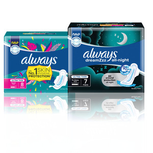 Serviettes hygiéniques <span class=keywords><strong>Always</strong></span> Extra Protection, solution d'hygiène toujours confortable - Product Image 1
