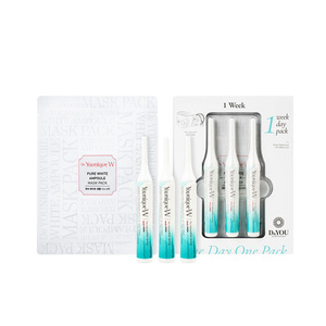 D & YOU Anti-Mela + Masque en feuille Soins nutritionnels hautement concentrés 1 semaine Beauté des femmes Produits de soins de la peau Cosmétiques coréens - Product Image 5