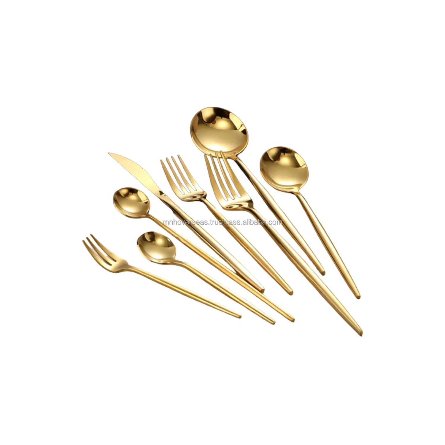 الحديثة تصميم الذهب مطلي العتيقة التشطيب تخدم ملعقة مجموعة أدوات المائدة للمنزل المطبخ الزفاف معدات التموين ملعقة كبيرة
