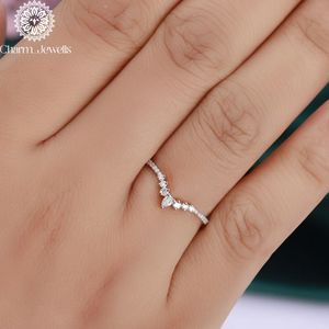 Charm Jewells Rose Gold Plated Moissanite Cushion Cut Prong Setting IGI Certified 3 GM Classic Women's Engagement <b>Ring</b> - Product Image 5