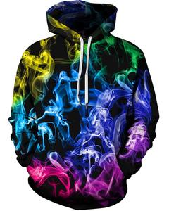 Custom Logo Embroidered Unisex Tie Dye Hoodies Oversized Discharge Printing 100% Cotton Breathable Casual Street Wear Winter - Product Image 1