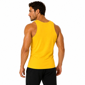 High Quality Men Bodybuilding Tank Top Sleeveless Workout <b>Stringer</b> <b>Vest</b> Dark Tone Fitness Top Custom Men Gym Tank Top - Product Image 6
