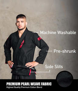Customize BJJ Kimono Heavyweight 10oz Stretch Washed-Reinforced Stitching for Kata and Kumite in Traditional Dojos - Product Image 1