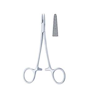 Portaagujas TC - Portaagujas CRILEWOOD, 6 pulgadas (15 cm), mordazas dentadas de carburo de tungsteno, acero inoxidable, WARSAW MEDICAL - Product Image 3