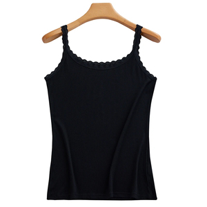 Camiseta sin Mangas de Color Sólido a la Moda para Mujer, Tops Cortos Deportivos, Camiseta Deportiva para Mujer - Product Image 3