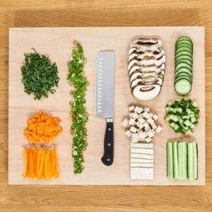 Commercial Kitchen <b>Knives</b> with Durable Stainless Steel Blades Comfortable Handles for Cutting Slicing Chopping Meat Vegetables - Product Image 6
