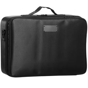 Valigetta Professionale Impermeabile in Oxford per Trucco con Ampio Spazio a 3 Livelli e Comoda Maniglia per il Trasporto, Caratteristica Durevole - Product Image 1