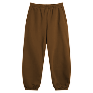 Pantalon de survêtement évasé respirant personnalisé avec logo OEM, style streetwear, en molleton épais délavé effet soleil, coupe ample pour homme - Product Image 5