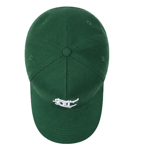 Casquette de baseball en coton 100% à carreaux verts, visière incurvée, broderie de haute qualité, personnalisation possible, casquette de sport à 6 panneaux pour l'été - Product Image 4
