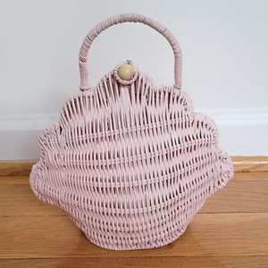 กระเป๋าเด็กทรงเปลือกหอย ตะกร้าหวายรักษ์โลกจากเวียดนาม ผลิตด้วยมือโดยผู้ผลิตชาวเวียดนาม - Product Image 6