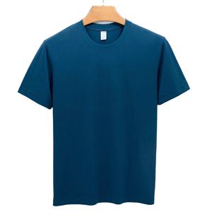 Camisetas de Cuello Redondo de Alta Calidad, Nuevas, de Color Sólido, Corte Regular, Manga Corta, 100% Algodón para Hombre y Mujer, Suministro Directo de Fábrica - Product Image 6