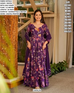 Anarkali Heritage Bloom - Product Image 1