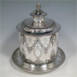 Pot de rangement en laiton de luxe |   Conteneur alimentaire intérieur en acier inoxydable - Product Image 6