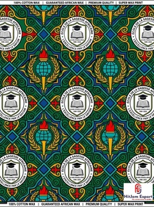 Custom African Wax Print Fabric Manufacturer School Anniversary Convention Uniform Celebration Textile Supplier OEM ODM - Product Image 4