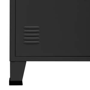 ชั้นวางหนังสือเหล็กสีแอนทราไซต์ 31.5 X 12.6 X 70.9 นิ้ว ตู้หนังสือ - Product Image 6