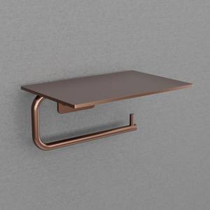 Étagère murale de salle de bain avec porte-serviettes intégré, design moderne et gain de place pour toilettes, cuisine, utilitaire, décoration - Product Image 1