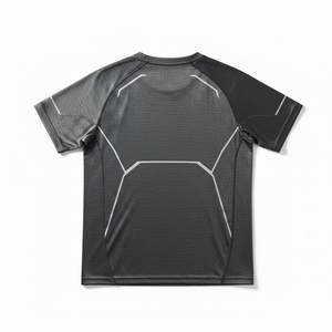 Camiseta Deportiva de Poliéster y Elastano al por Mayor, de Secado Rápido, Absorbe la Humedad, para Correr, Ropa Deportiva para Hombre, Fabricante de Ropa de Gimnasio - Product Image 2