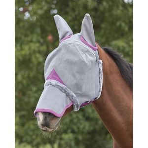 Filets d'oreilles pour chevaux en maille polyester de luxe Labino Industries avec doublure en satin pour un port confortable, tailles et couleurs personnalisables - Product Image 1