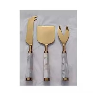 ชุดมีดชีสสแตนเลสสตีล สำหรับหั่นและตัดชีส อุปกรณ์ครัวสำหรับเสิร์ฟ - Product Image 4