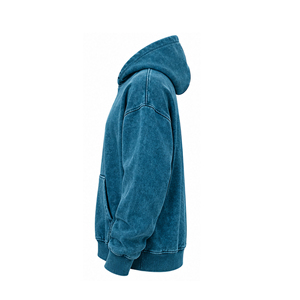 Sudadera con Capucha Vintage Lavada al Ácido al por Mayor para Hombre y Mujer, Unisex, de Forro Polar Grueso, Estilo Urbano, Fabricante de Ropa con Marca Personalizada - Product Image 5