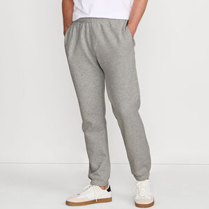 Pantalon décontracté pour homme – Nouveau style, design optimal, coton et polyester de haute qualité, couleur unie, taille élastique, style streetwear en toile - Product Image 2