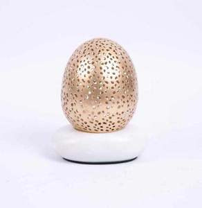 Quemador de incienso estilo árabe, chapado en oro y con base negra, para fragancia de habitación, aroma a almizcle, hermoso artículo de incienso, ¡muy vendido! - Product Image 2