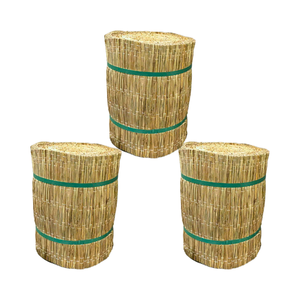 Rollo de tapete de junco, el más vendido, barrera de protección para árboles, cubierta para macetas, fibra natural ecológica, exportación a Corea, Japón, UE. - Product Image 1