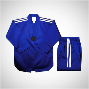 Uniforme de Taekwondo Dobok, tenue d'entraînement durable pour les arts martiaux, avec une coupe confortable pour les séances d'entraînement quotidiennes et les tournois - Product Image 2