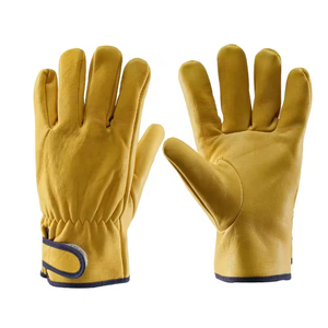 New Arrival Men's Classic Sheepskin Leather Driving Gloves Thermal for Winter Sports Outdoors <b>Ski</b> Party Cycling Motorbike Gloves - Product Image 1