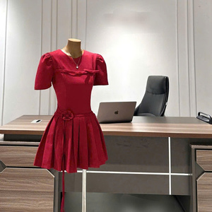 Elegante Vestido Maxi Sencillo y Elegante para Mujer, Cómodo, Informal, Formal, con Cintura Natural, de Seda, para Diversos Eventos - Product Image 3