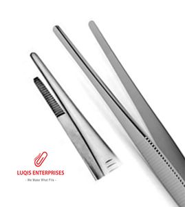 Pinces chirurgicales à mâchoires dentelées en acier inoxydable – Instruments médicaux de précision de haute qualité - Product Image 1