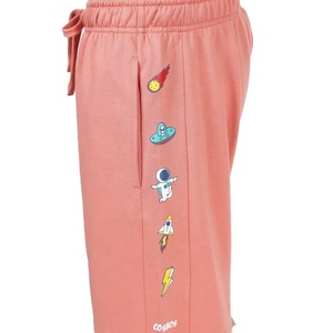 Pantalones Cortos Casuales para Hombre con Logotipo Personalizado, Cintura Elástica con Cordón, Transpirables, Tejidos, Holgados - Product Image 5