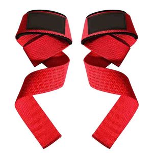 Lamron Weightlifting Wrist Straps Adjustable Breathable Reusable Heavy Fabric Support Body Building Gymnastics <b>Strength</b> <b>Training</b> - Product Image 4