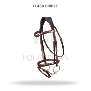 Brida de equitación inglesa de tamaño completo para control de caballos - Product Image 2