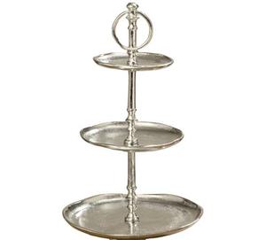 Soporte para Pastel de Aluminio de Estilo Tradicional para Decoración Clásica de Mesa de Postres, Combinando Arte y Vajilla Funcional - Product Image 3