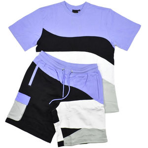 Men's Summer Breathable Quick Dry 100% Cotton Fashion Shorts and T-Shirt <b>Set</b> Plus Size Casual High Street Style <b>Twin</b> <b>Set</b> - Product Image 3