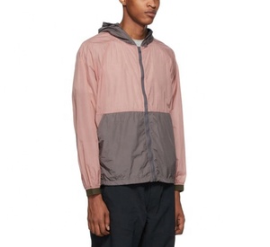 Veste coupe-vent d'extérieur en polyester de bonne qualité, personnalisée, avec lettre imprimée, décontractée, pour hommes - Product Image 4