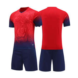 Camiseta de tela para niños, camiseta de fútbol de alta calidad, conjunto de uniforme de fútbol para hombre, camiseta - Product Image 6