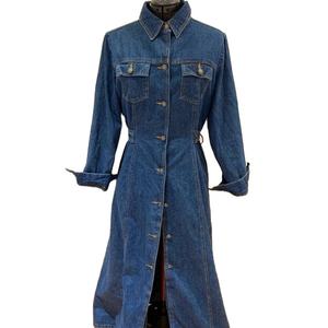 Robe en Jean matelassé pour femmes, imperméable, nouvelle collection, grande taille, bon marché, vêtements d'hiver, vente en gros - Product Image 1