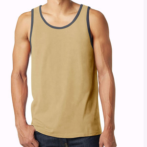 Débardeur Homme Couleur Unie en Gros, Vêtements de Sport Personnalisés, Fournisseur OEM de Débardeurs de Fitness pour Hommes, Meilleures Ventes - Product Image 3