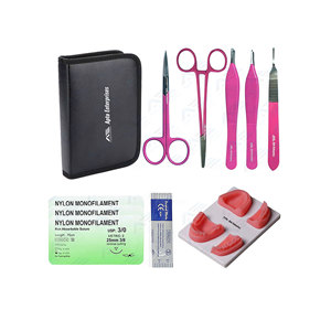 Popular Good Quality Skin Like Silicone <b>Suture</b> <b>Kit</b> For Medical Students Practice <b>Kit</b> Medic Instruments Medical Equipments - Product Image 1