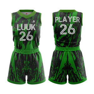 Ensemble d'uniformes de basketball pour femmes, tendance 2026, vêtements de sport d'équipe avec tissu à séchage rapide et finition professionnelle - Product Image 3