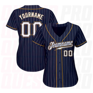 Hot Sale Quick Dry Breathable Baseball Jerseys Sublimated Baseball Jersey Women Sportswear <b>Shirts</b> OEM Wholesale - Product Image 3