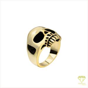 Bague de luxe à tête d'animal en argent sterling 925 pour la vente en gros de bijoux masculins modernes - Product Image 2
