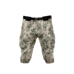 เสื้อฟุตบอลอเมริกันแบบกำหนดเองสำหรับผู้ชาย สีดำลายพราง พิมพ์หมายเลข 07 แบบซับลิเมชั่น คอวี แขนสั้น ทรงพอดีตัว ผลิตจากโพลีเอสเตอร์ ระบายเหงื่อได้ดี - Product Image 5