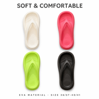 Sandales de plage d'été pour femmes, tongs à plateforme, semelle épaisse, soutien de la voûte plantaire, antidérapantes, en EVA, confortables, légères, imperméables