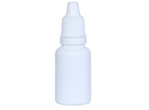 White PP <b>Dropper</b> <b>Bottle</b> Cylinder Shape Cosmetic Use Sealing Type <b>Dropper</b> - Product Image 3
