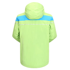 Chaqueta Cortavientos de PU para Hombre, Clásica, de Alta Visibilidad, Impermeable, Ecológica, Transpirable, de Secado Rápido y Antibacteriana, para Otoño - Product Image 3